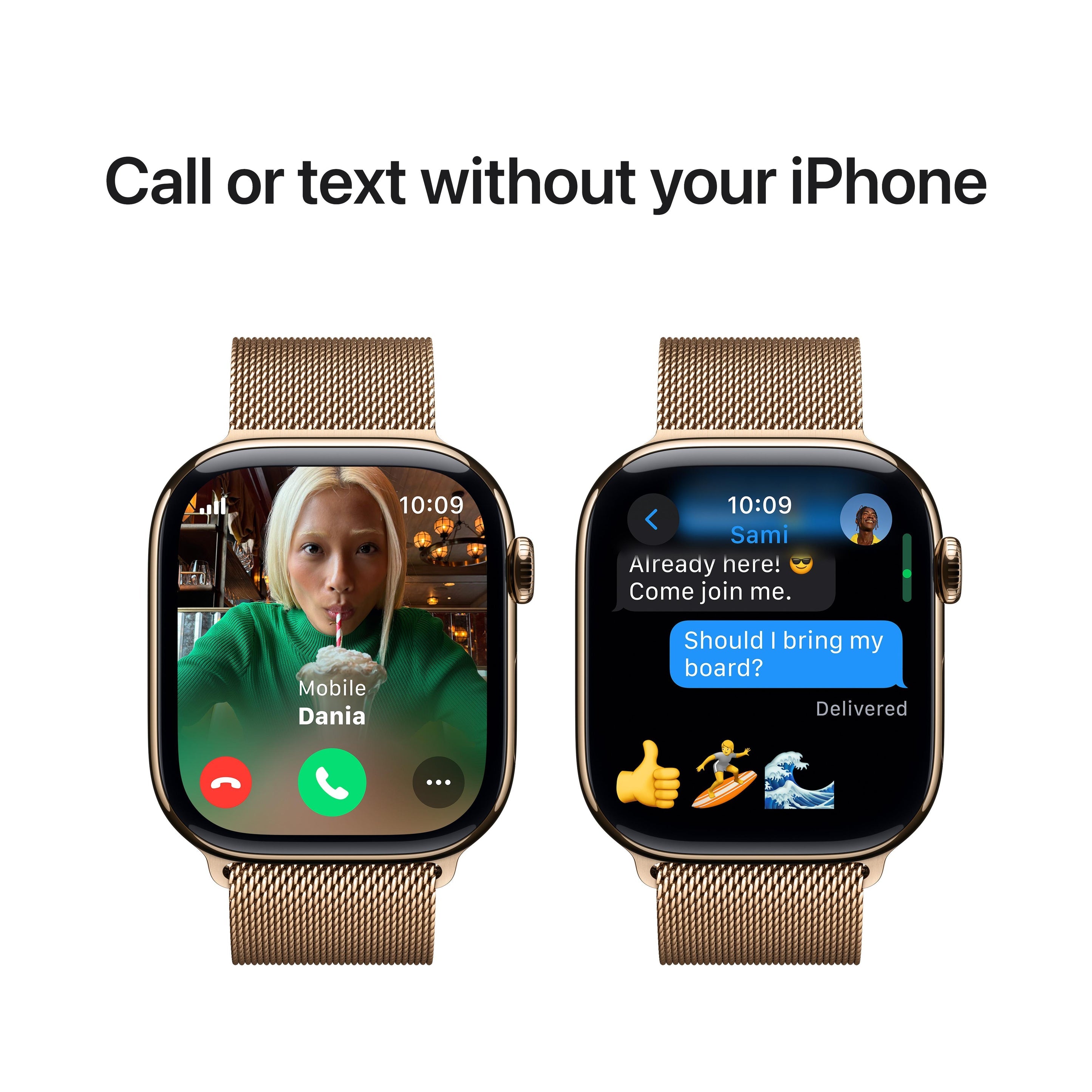 ساعة Apple Watch Ultra 2 GPS + Cellular مقاس 49 مم، هيكل من التيتانيوم الأسود مع حلقة سوداء 