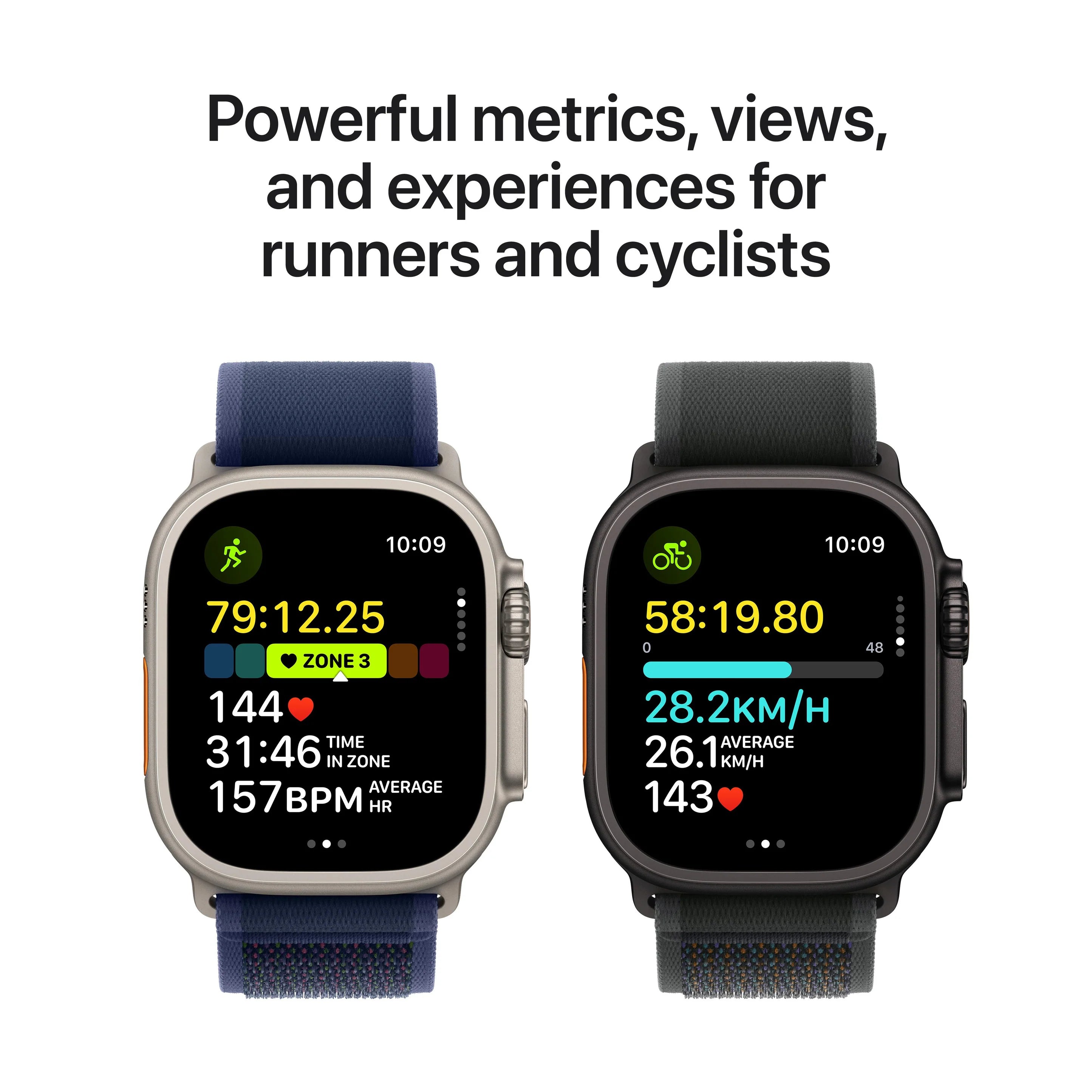 ساعة Apple Watch Ultra 2 GPS + Cellular مقاس 49 مم مع هيكل Ocean Band 2024
