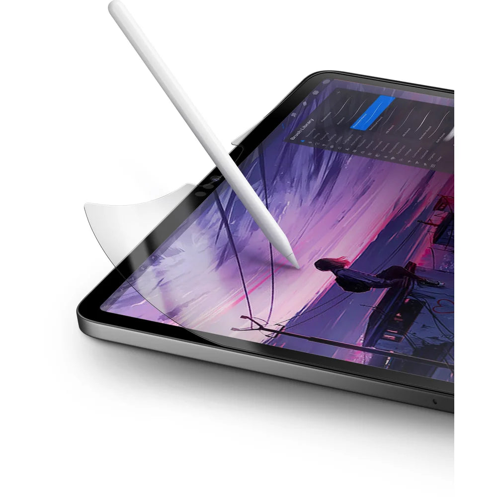 واقي شاشة UNIQ OPTIX Paper-Sketch لجهاز iPad Pro مقاس 12.9 بوصة (الجيل الثالث إلى الجيل الخامس) 