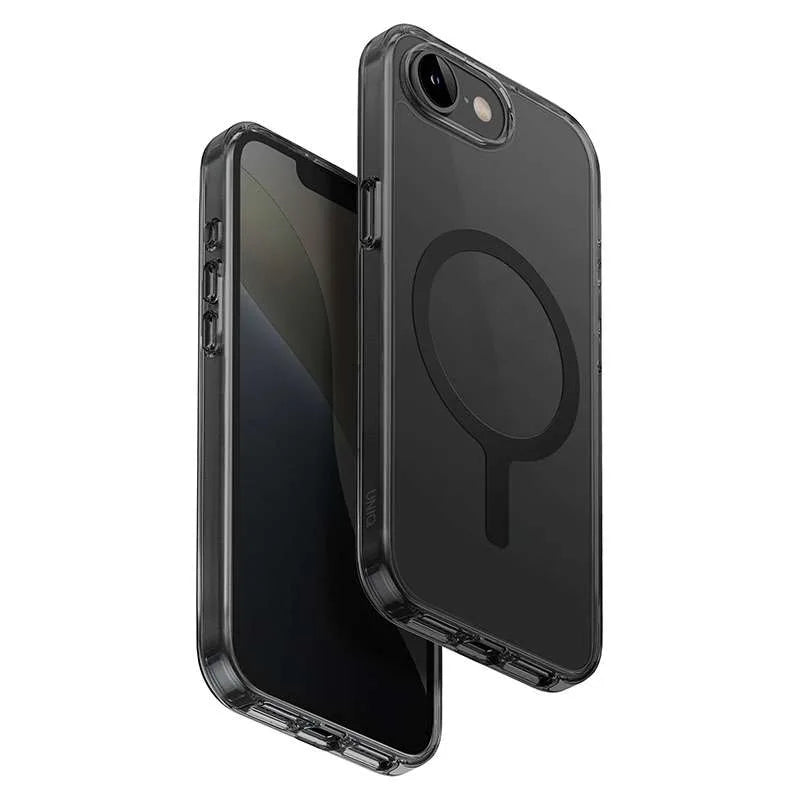 UNIQ LifePro MagSafe Compatible Phone Case for iPhone 16E – Smoke