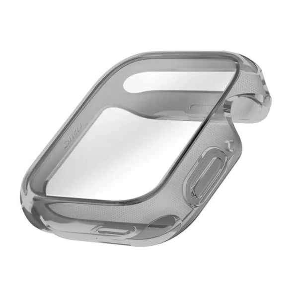 UNIQ Garde Case with Screen Protection for Apple Watch Series 10 42MM – Clear Smoke