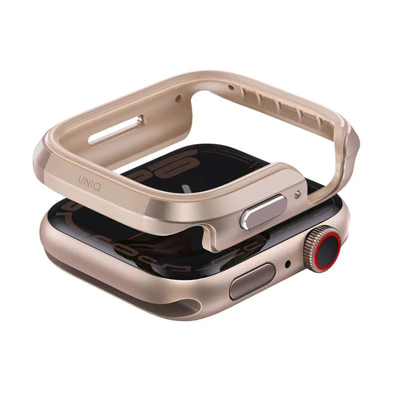 UNIQ Valencia Case for Apple Watch Series 10 42MM – Gold