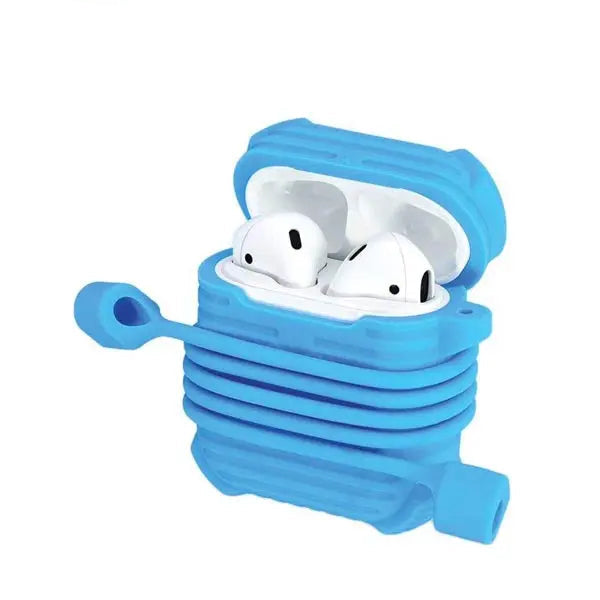 حافظة COTEetCI CS8119 المصنوعة من السيليكون لحماية كاملة لسماعات AirPods 