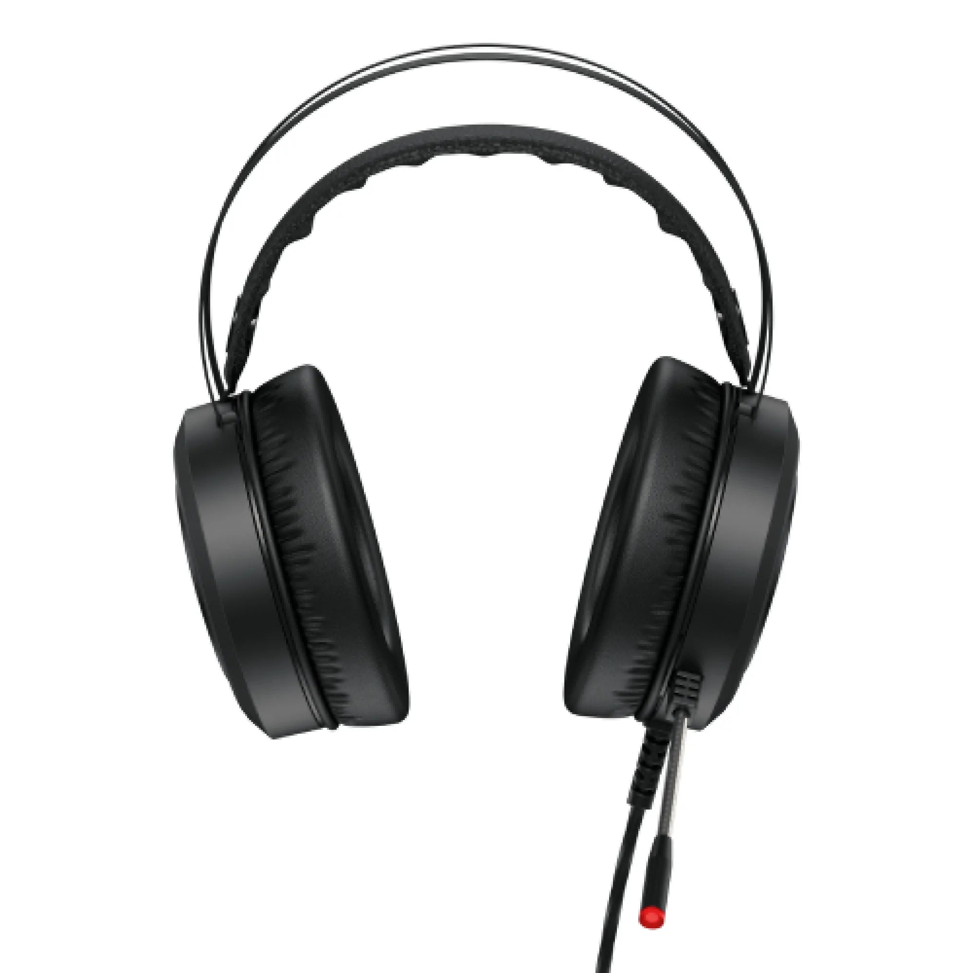 سماعة رأس للألعاب Cooler Master CH321 RGB - مشغلات نيوديميوم 50 مم، سلكية عبر USB، فوق الأذن، لون أسود