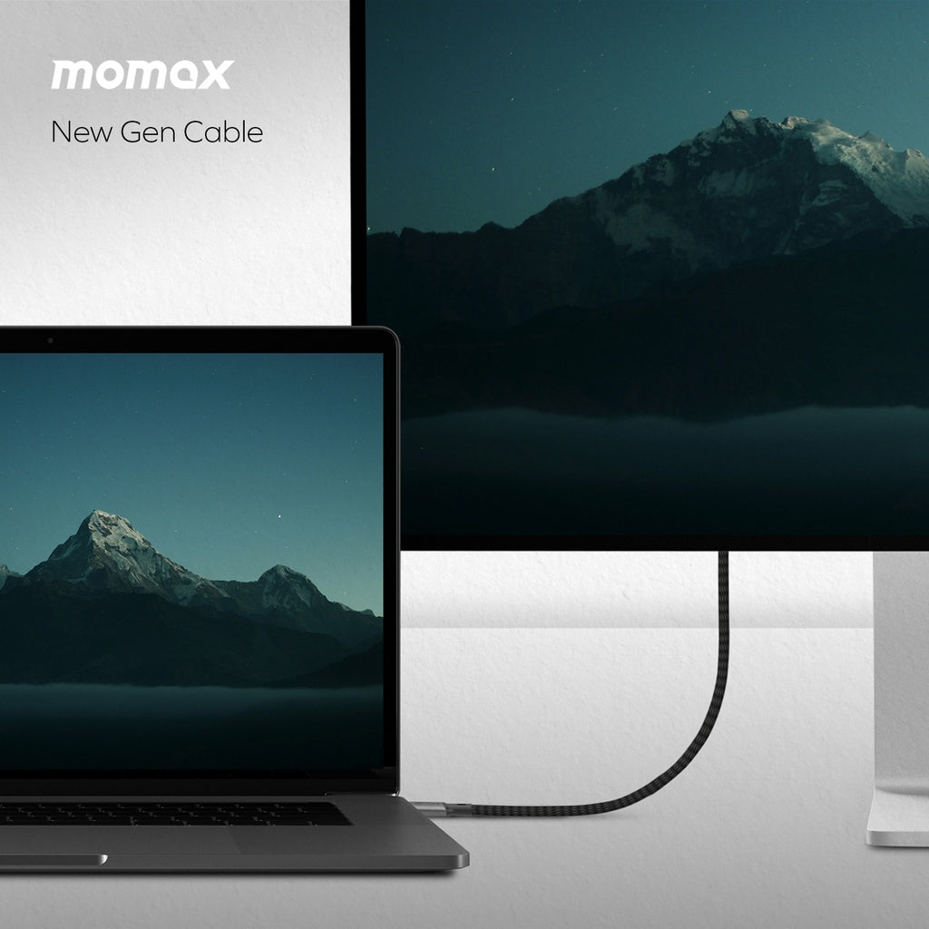 Momax Elite 240W USB-C USB4 40Gbps cable 1m (Black)