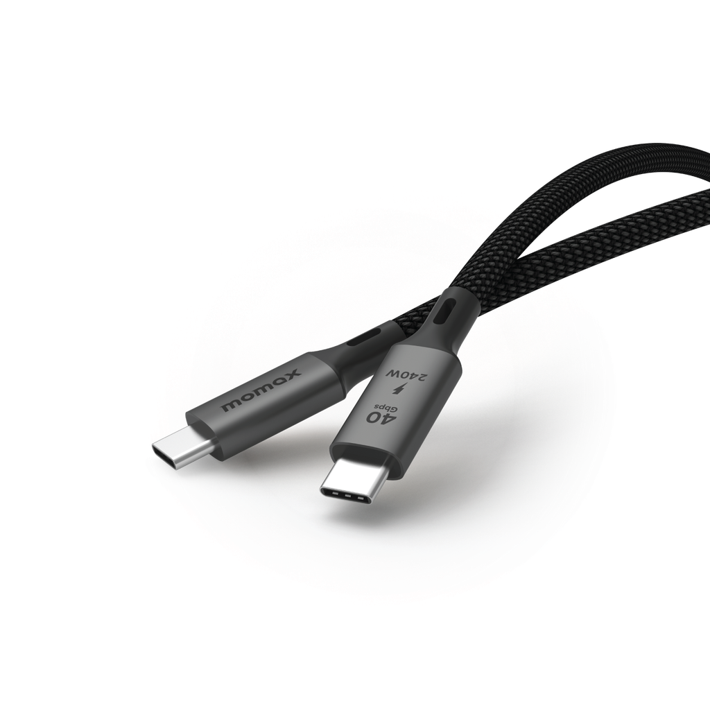 Momax Elite 240W USB-C USB4 40Gbps cable 1m (Black)