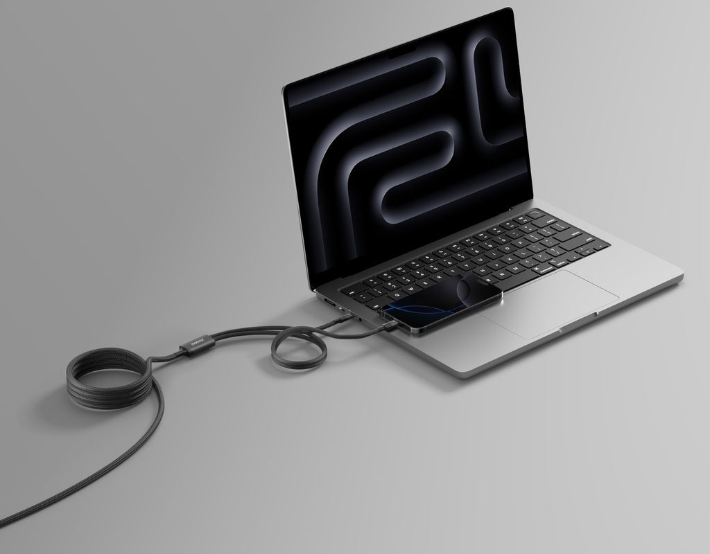 كابل مغناطيسي MOMAX MAG LINK 100 واط USB-C إلى USB-C مزدوج بطول 2 متر