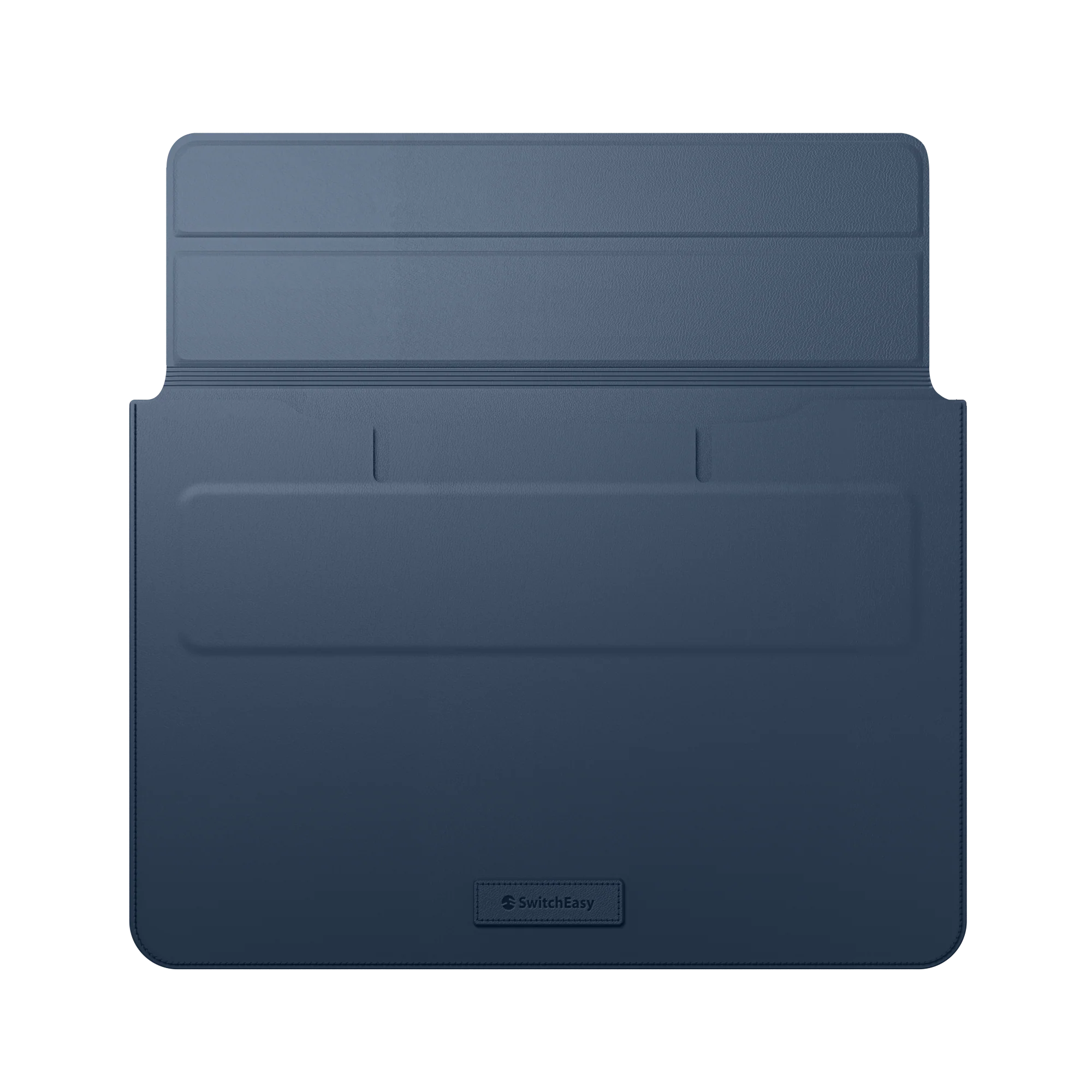 جراب Switch Easy Case المصنوع من الجلد سهل الحمل لجهاز MacBook Pro مقاس 16 بوصة أزرق داكن
