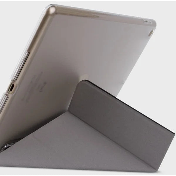 UNIQ Yorker Canvas case with stand iPad 9.7" (2017/2018) gray