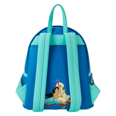 Loungefly Leather: Disney Princess Jasmine Lenticular Mini Backpack