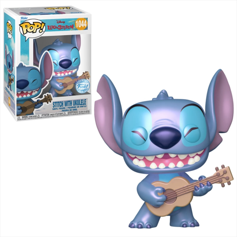 Pop! Disney: Lilo & Stitch – Stitch with Ukulele (PRL)(Exc)