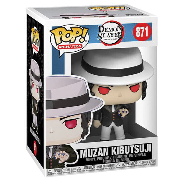 Pop! Animation: Demon Slayer – Muzan Kibutsuji Vinyl Figure
