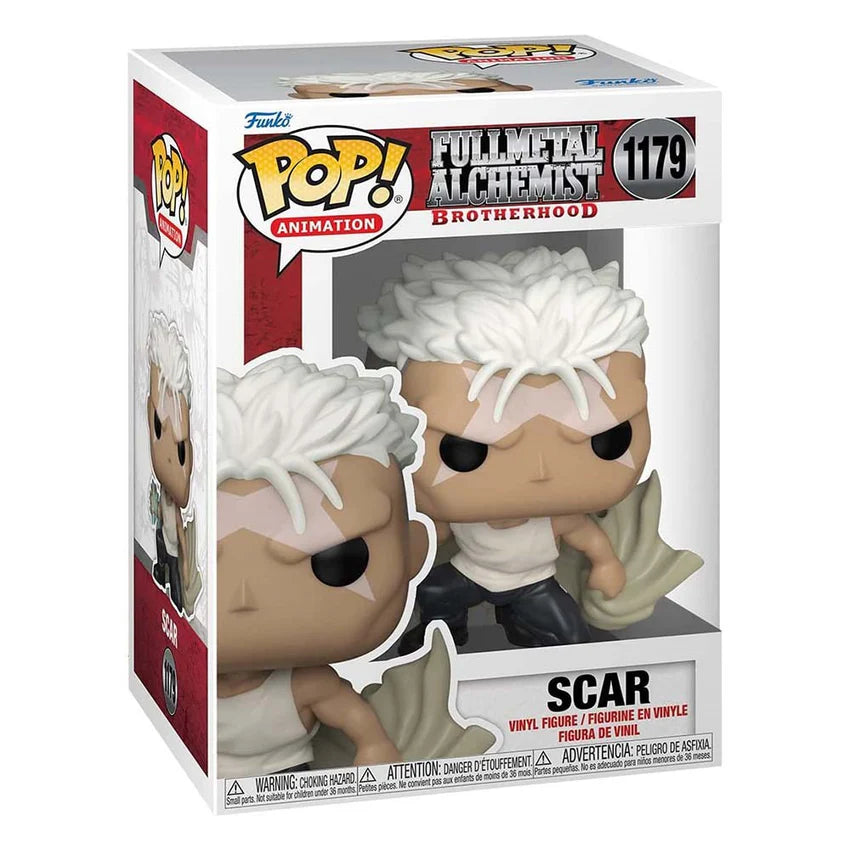 Pop! Animation: Fullmetal Alchemist: Brotherhood – Scar Vinyl Figure