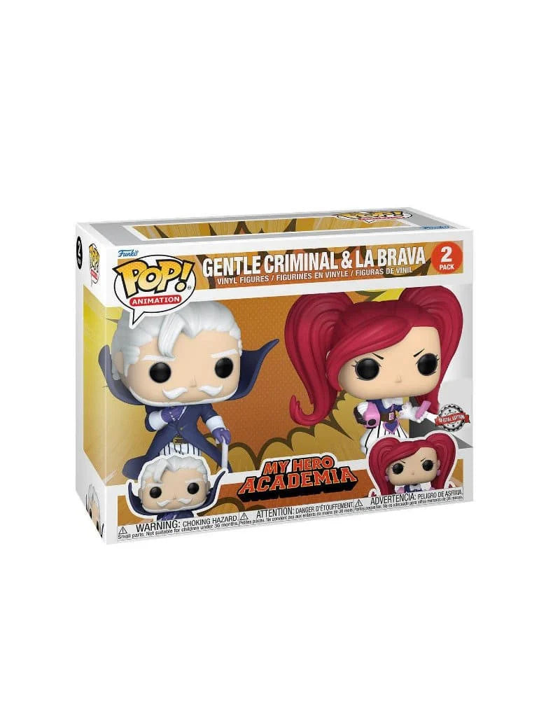 Pop! Animation: My Hero Academia – Gentle Criminal & La Brava 2-Pack (Exclusive)