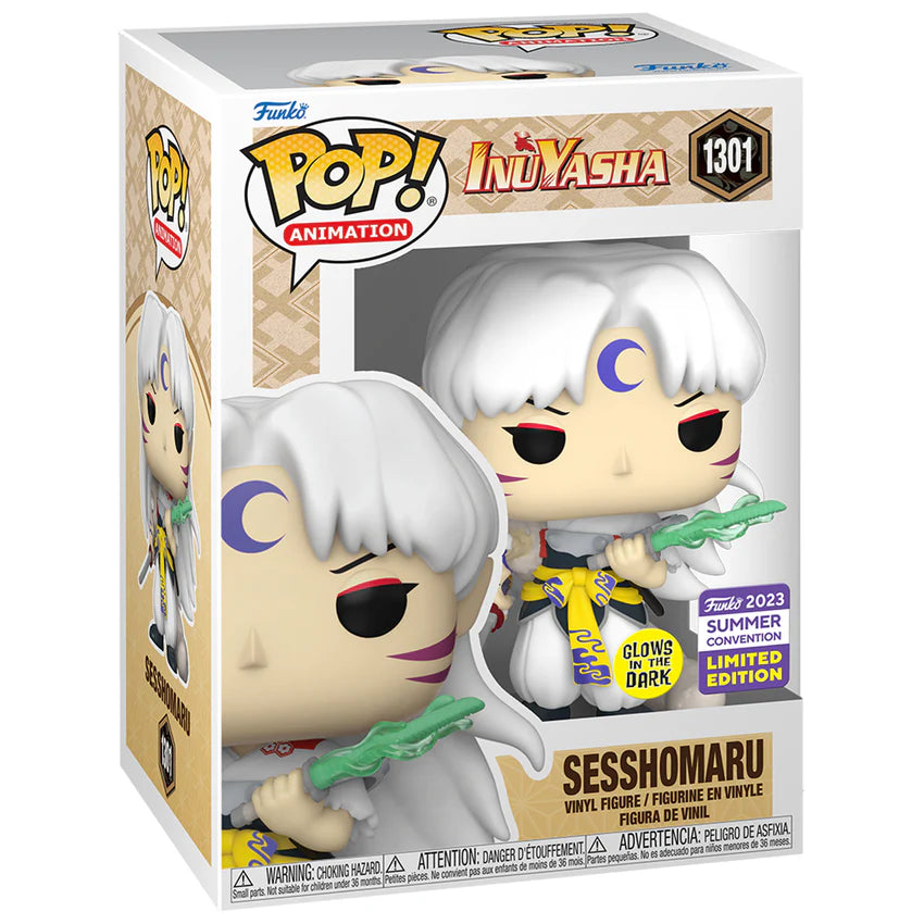 Pop! Animation: Inuyasha – Sesshomaru with Sword (Glow-in-the-Dark Exclusive)