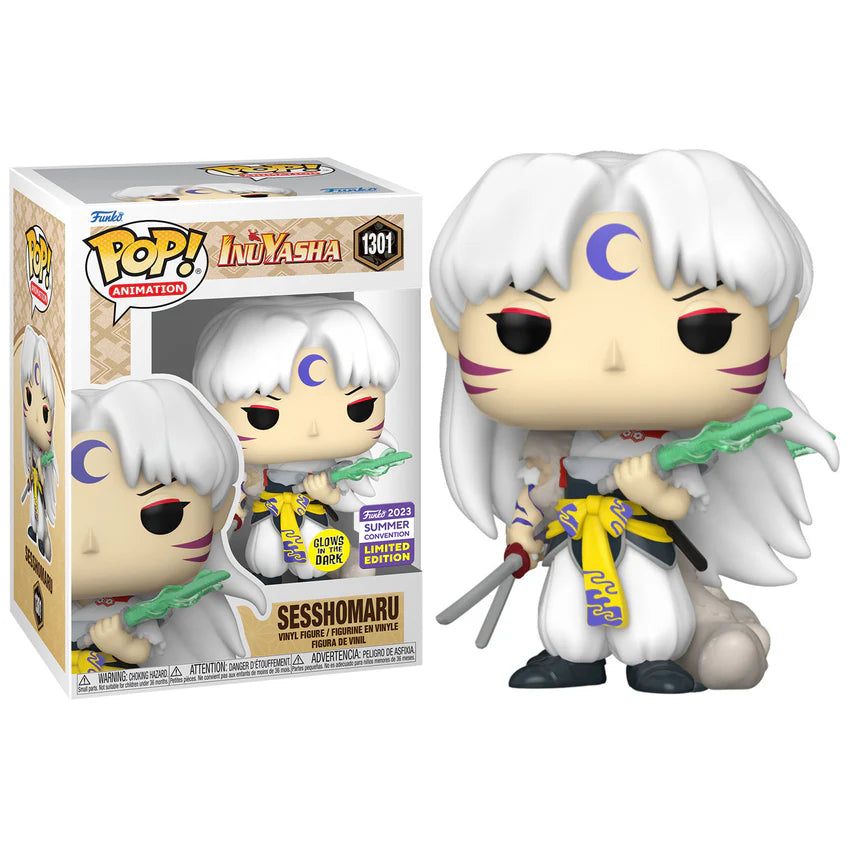 Pop! Animation: Inuyasha – Sesshomaru with Sword (Glow-in-the-Dark Exclusive)