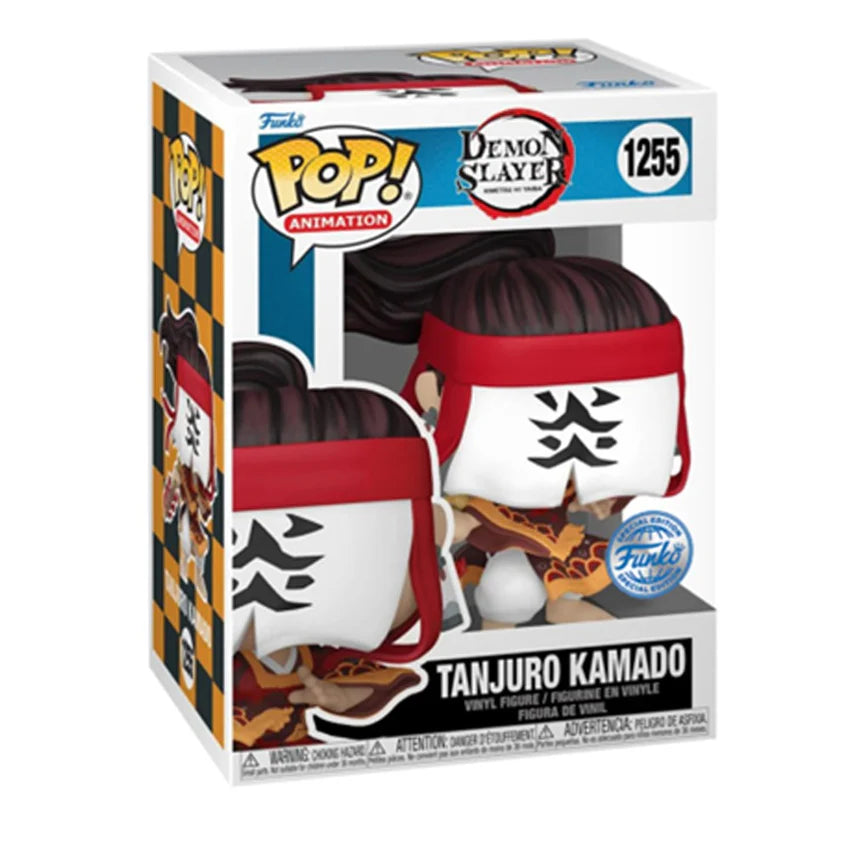 Pop! Animation: Demon Slayer – Tanjuro Kamado (Exclusive) Vinyl Figure