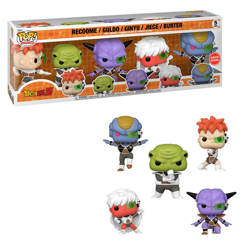 Pop! Animation: Dragon Ball Z S10 - Ginyu Force 5-Pack (Exclusive)