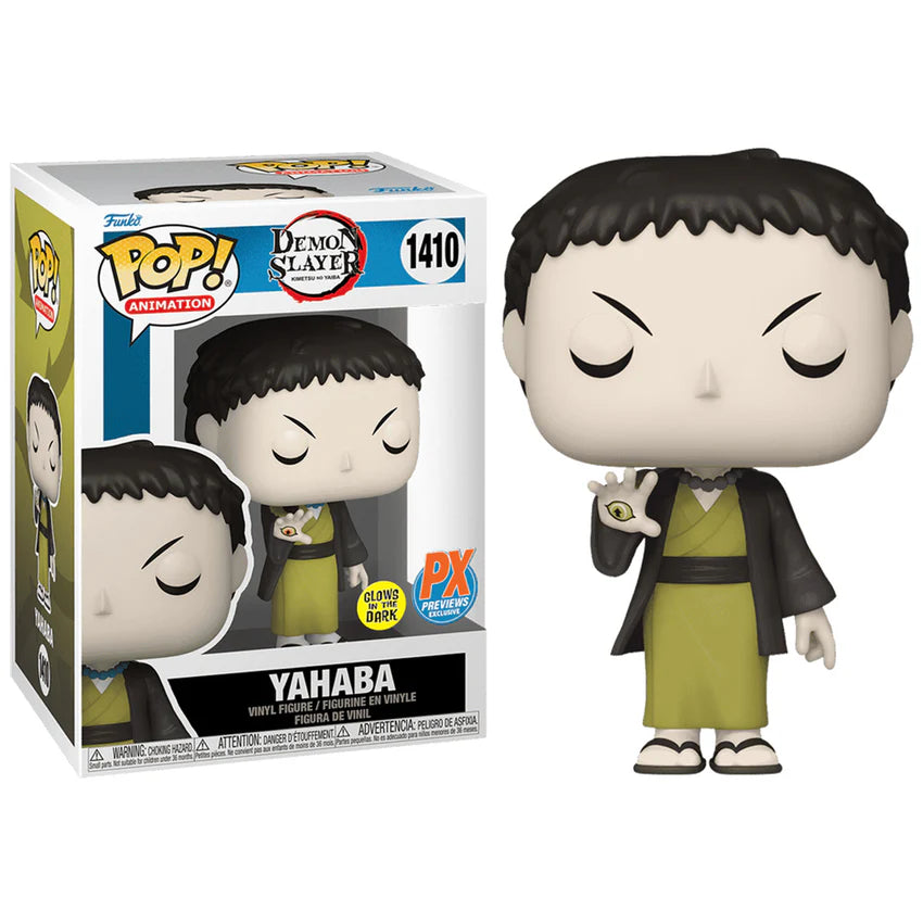 Pop! Animation: Demon Slayer – Yahaba (Glow-in-the-Dark Exclusive) Vinyl Figure