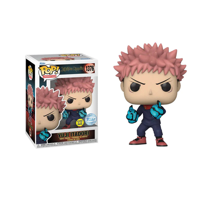 Pop! Animation: Jujutsu Kaisen – Yuji Itadori Divergent Fist (Glow-in-the-Dark Exclusive)