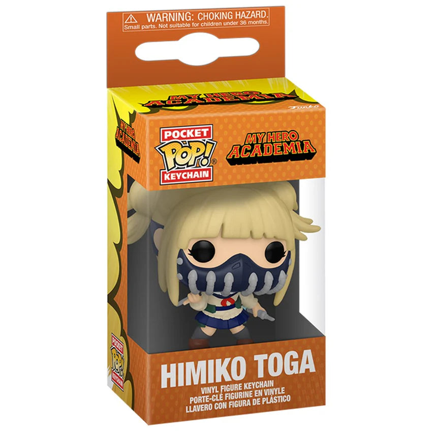 Pop! Animation: My Hero Academia – Toga with Face Cover (Pocket Pop! Keychain)