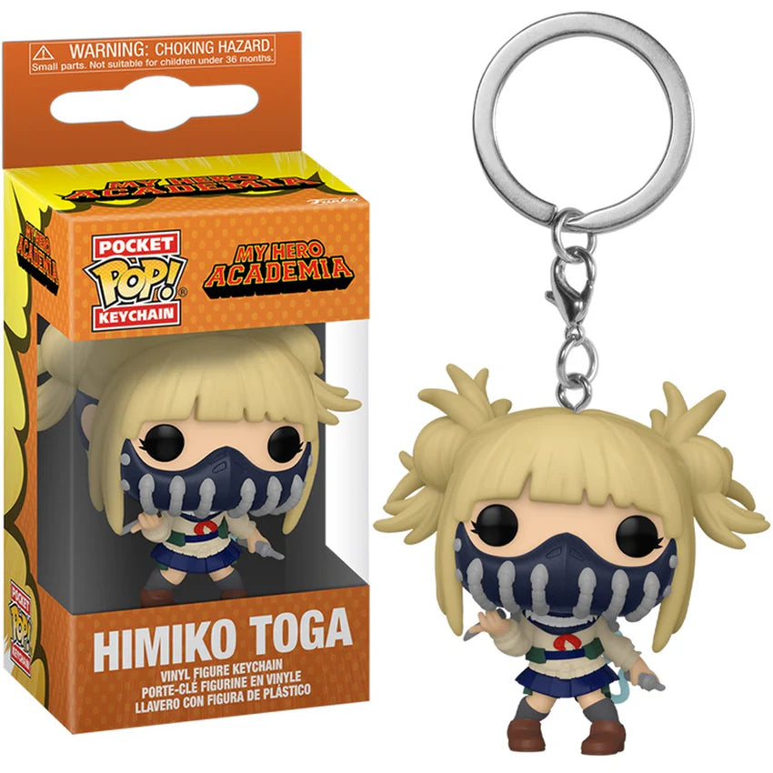 Pop! Animation: My Hero Academia – Toga with Face Cover (Pocket Pop! Keychain)