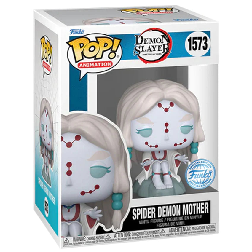 Pop! Animation: Demon Slayer – Spider Demon Mother (Glow-in-the-Dark Chase Exclusive) Vinyl Figure