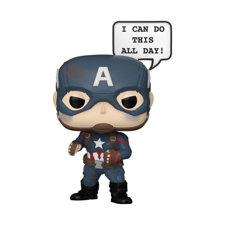 Pop! Marvel Infinity Saga – Captain America “I Can Do This All Day” (WonderCon 2025 Exclusive)