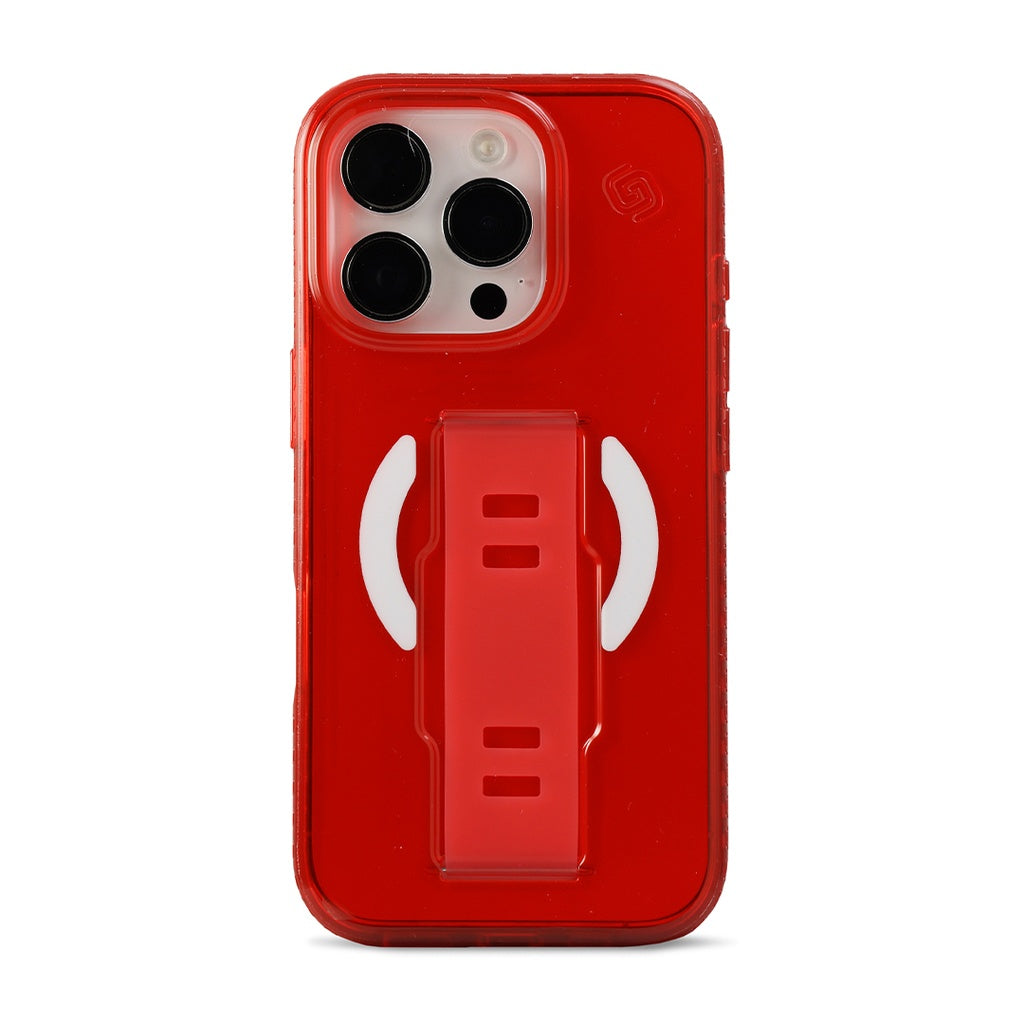 Grip2u Slim MagSafe Case for iPhone 16 Pro Max (Red)