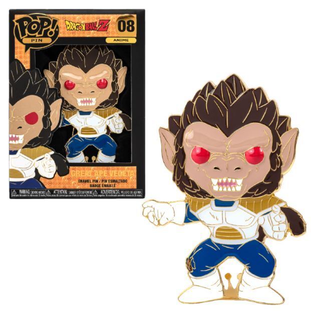 Pop! Pin: Dragon Ball Z – Great Ape Vegeta Enamel Pin