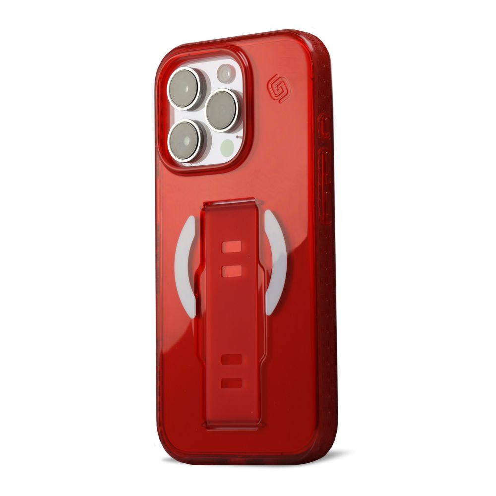 Grip2u Slim MagSafe Case for iPhone 16 Pro Max (Red)