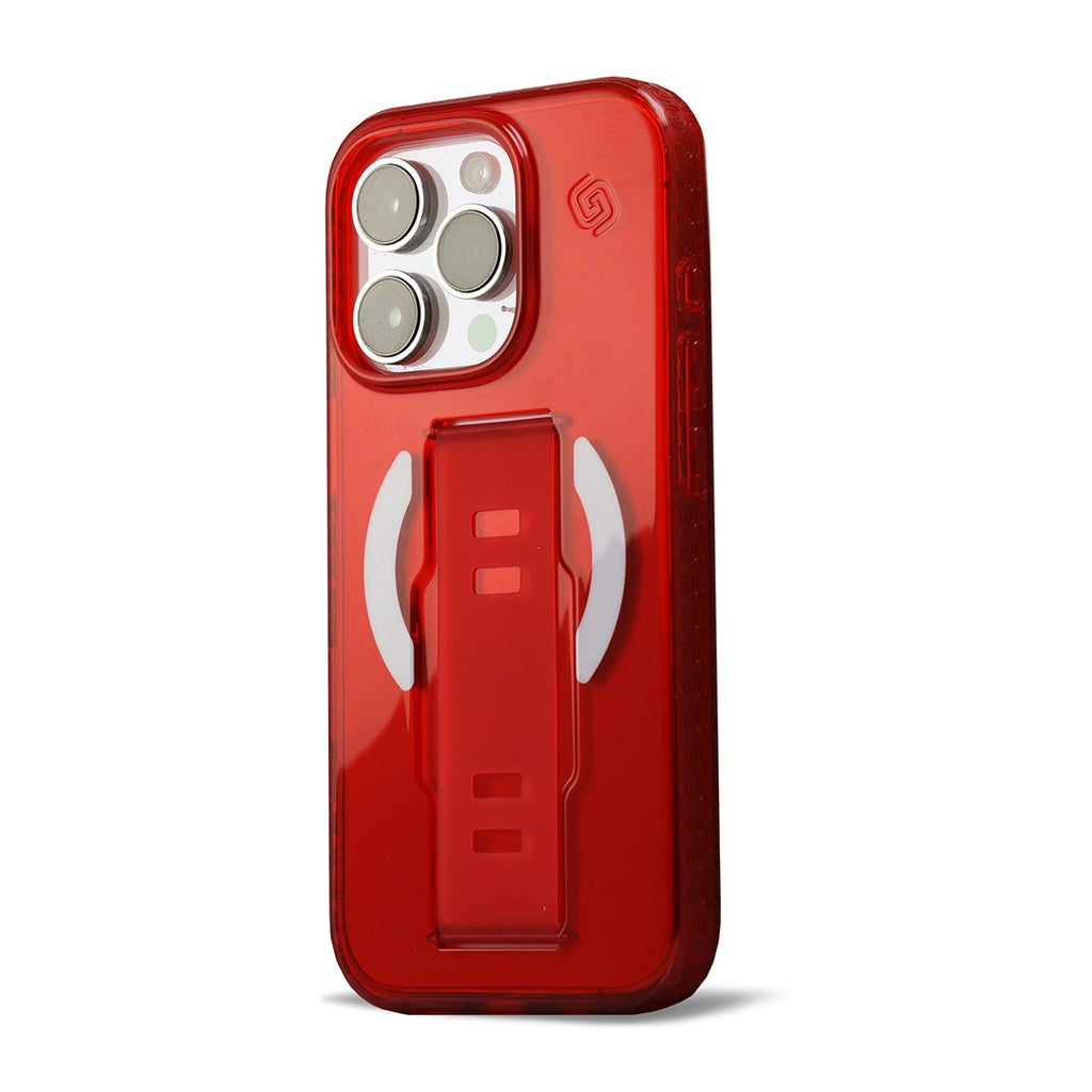 Grip2u Slim MagSafe Case for iPhone 16 Pro (Red)