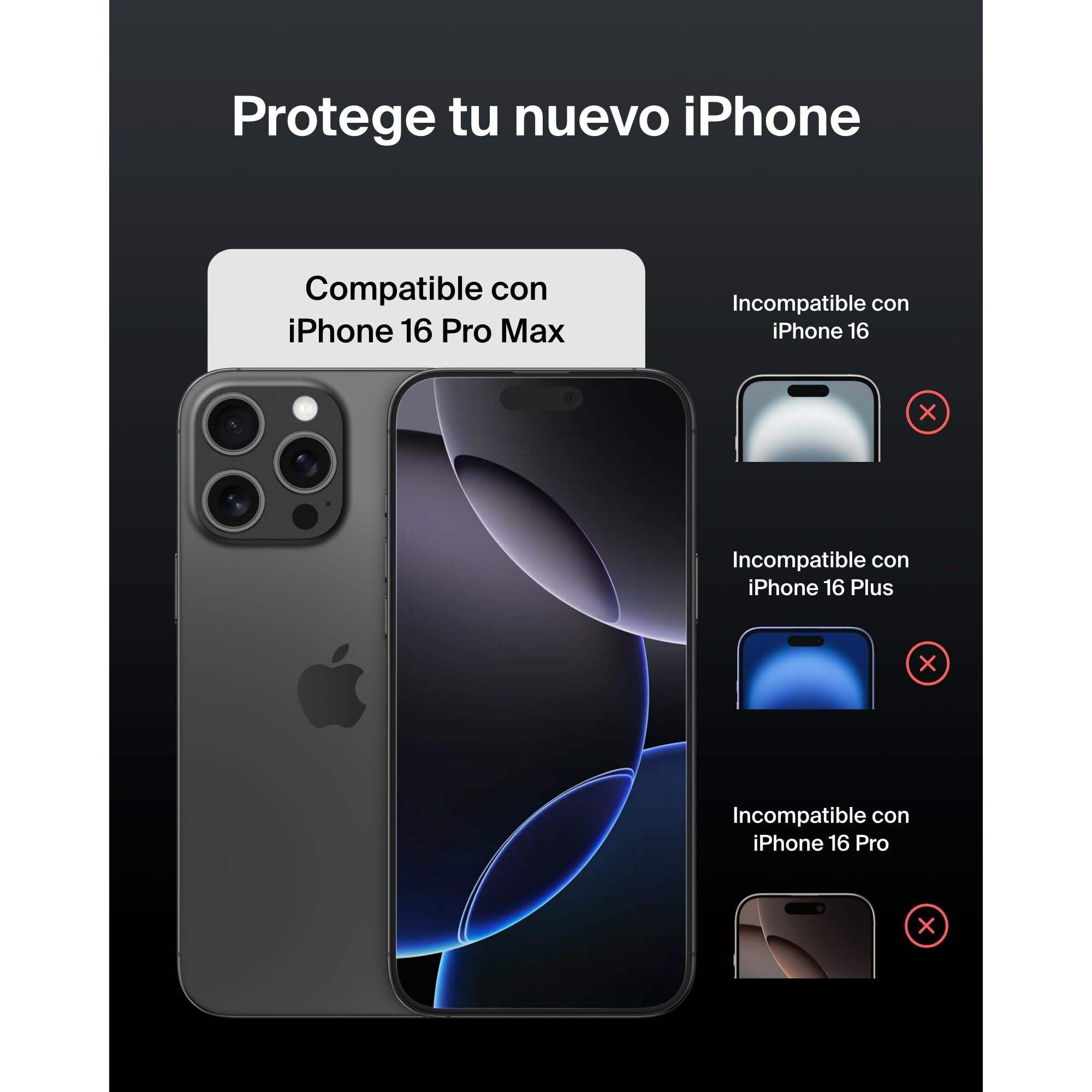 Belkin ScreenForce InvisiGlassAM ScreenProtect.16 ProMax OVA174hq#745883897766