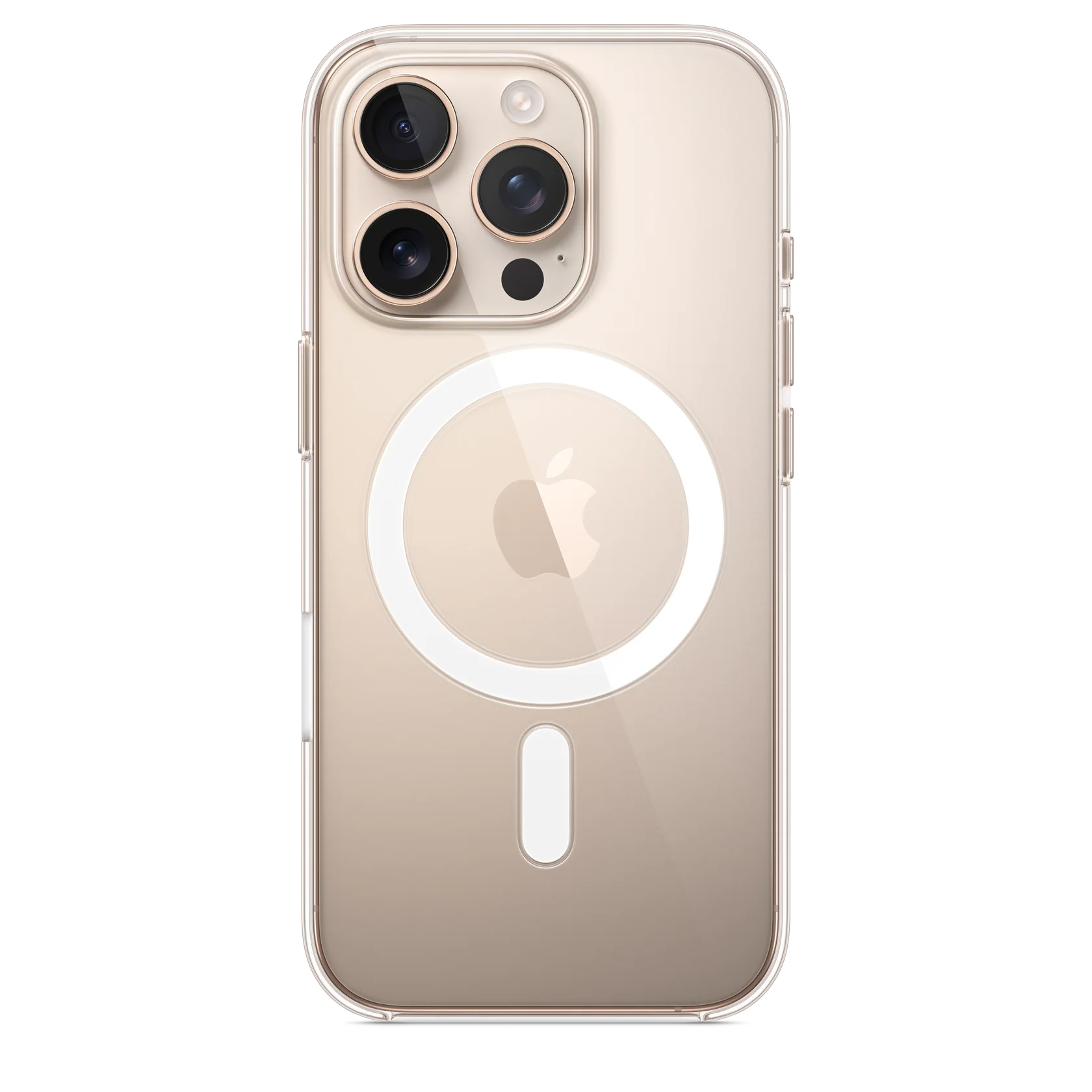 جراب Apple iPhone 16 Pro مع MagSafe شفاف