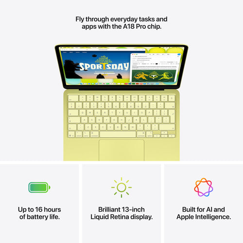 MacBook Neo - English Keyboard Citrus
