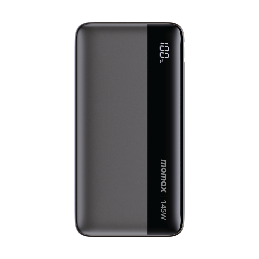 باور بانك موماكس 1-باور 25000 مللي أمبير/ساعة بتقنية PD وقوة 145 واط