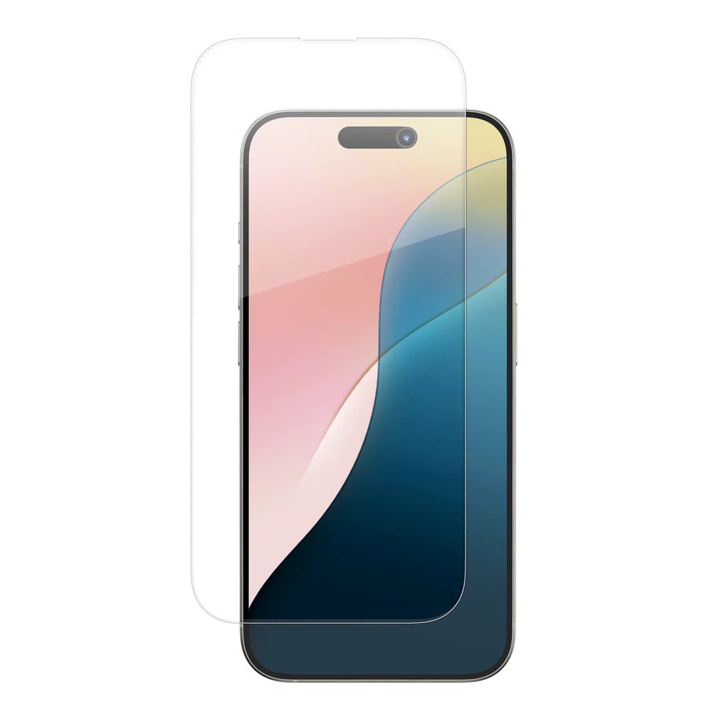 غطاء زجاجي نقي من AMAZINGTHING مع غلاف لهاتف IPhone 16 Series