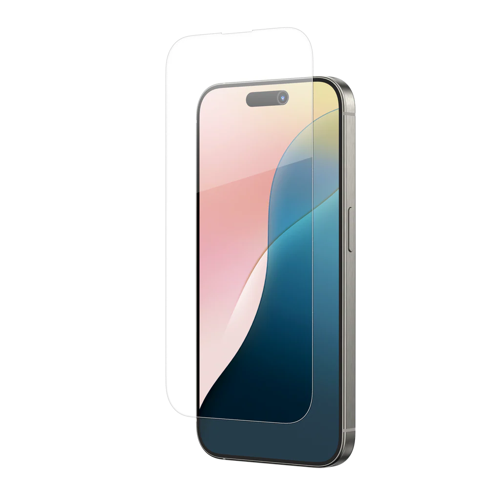 واقي شاشة زجاجي نقي راديكس من Amazingthing لجهاز iPhone 16