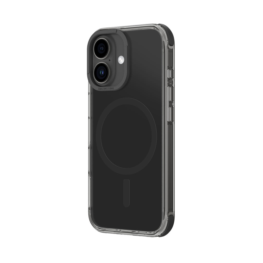 جراب Omni Mag من AMAZINGTHING لهاتف iPhone 16 - أسود