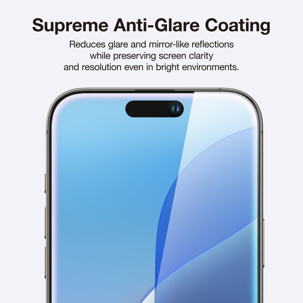 غطاء حماية كامل من الزجاج Radix لهاتف iPhone 16 Plus من AmazingThing