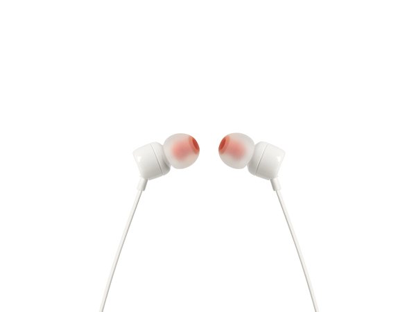 JBL Tune 110 - in-ear headphones, White