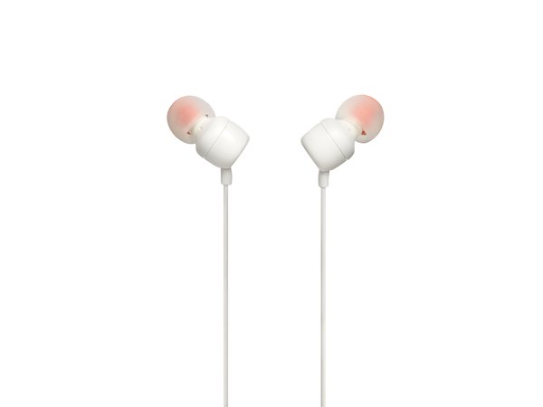 JBL Tune 110 - in-ear headphones, White