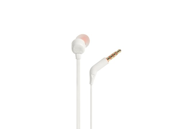JBL Tune 110 - in-ear headphones, White