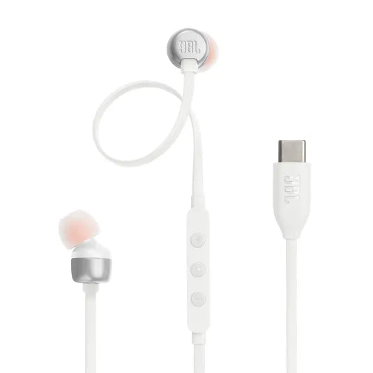 JBL Tune 310C USB-C - earbuds, white