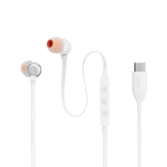 JBL Tune 310C USB-C - earbuds, white