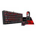 Redragon K552-BB-2 Gaming Essentials Combo (Keyboard, Mouse, Headset, Mouse Pad)