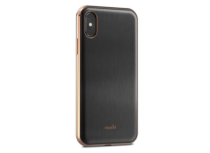 Moshi iGlaze Slim Hardshell Case for iPhone X – Armour Black