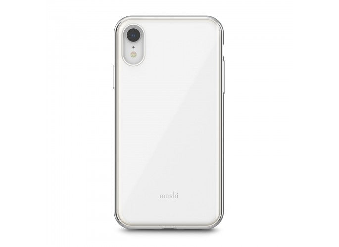 Moshi iGlaze Slim Hardshell Case for iPhone XR – Pearl White