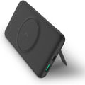 بنك الطاقة UNIQ Hyde Air Click مع MagSafe، USB-C (PD)، 10000 مللي أمبير في الساعة، رمادي فحمي