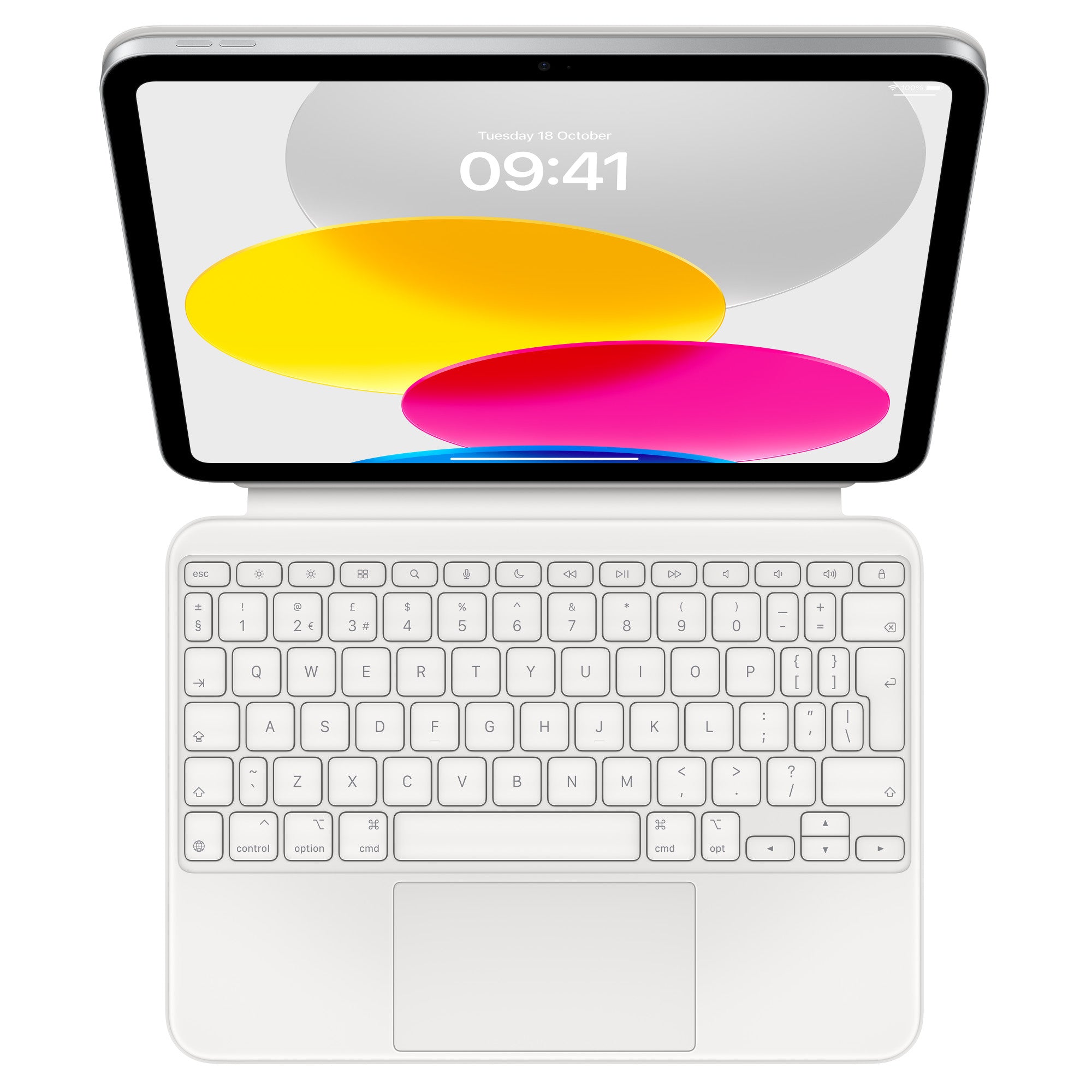 لوحة مفاتيح ماجيك فوليو لجهاز iPad (A16) - الإنجليزية البريطانية 
